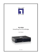 LevelOne HomePlug Pro PLI-3210 User manual