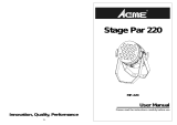 Elumen8 Stage Par 220 User manual