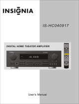 Insignia IS-HC040917 User manual