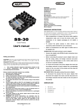 AMT SS-30 User manual