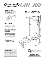 NordicTrack GRT300 User manual
