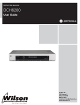 Motorola DCH6200 Operating instructions