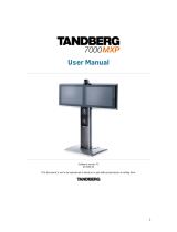 TANDBERG 7000 MXP User manual