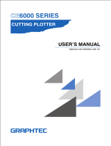 GRAPHTEC CE6000 SERIES User manual