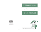 LightSpeed Technologies Listening Enhancement System LES 600 Series User manual