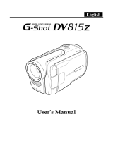 Genius DV815Z User manual