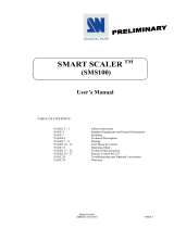 Analog way SMS100 Smart Scaler Operating instructions