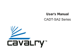 Cavalry CADT-SA2 User manual