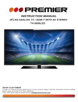 Premier TV-5098LED User manual
