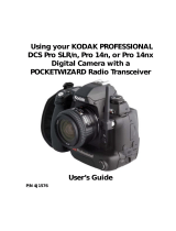 Kodak DCS PRO SLR-N - POCKETWIZARD USER'S GUIDE User manual