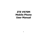 ZTE V970M User manual
