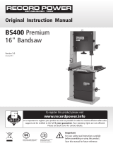 Record Power BS400 Premium Original Instruction Manual