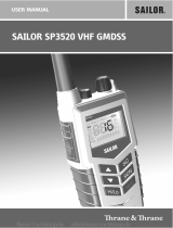 Sailor SP3520 VHF GMDSS User manual