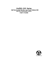 ADLINK Technology NuPRO-595 Series User manual
