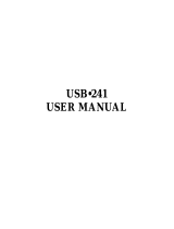 Gefen USB241 User manual