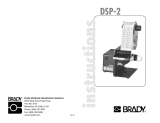 Brady DSP-2 User manual