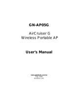 Gigabyte AirCruiser G GN-AP05G User manual