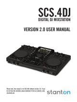 Stanton SCS.4DJ Owner's manual