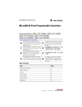 Allen-Bradley Micro820 Installation Instructions Manual