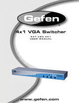Gefen EXT-VGA-4X1 User manual