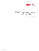 Comcast Xfinity User manual