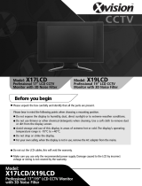 Xvision X17LCD User manual