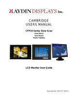 Aydin Displays Cambridge User manual