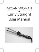 Argan Woman CURLY STRAIGHT User manual