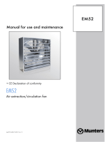 Munters EM52  Use & Maintenance Manual