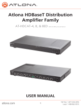 Atlona AT-HDCAT-4 User manual