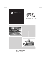 Motorola ASTRO XTL 2500 User manual