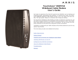 Arris Touchstone WBM760 Wideband Cable Modem User manual