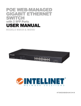 Intellinet 16-Port Gigabit Ethernet PoE  Web-Managed Switch with 2 SFP Ports User manual