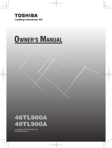 Toshiba 40TL900A User manual