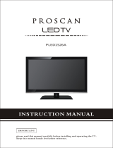 ProScan PLCD3992B User manual