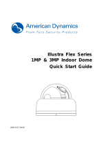 American Dynamics Illustra Flex Series Quick start guide