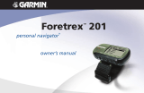 Garmin Foretrex® 201 User manual