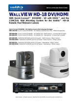 VADDIO WallVIEW HD-18 DVI/HDMI Installation and User Manual