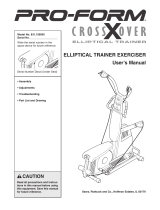 Pro-Form Crossxover 831.159950 User manual