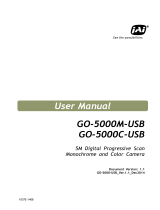 JAI GO-5000C-USB User manual