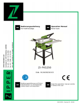 Zipper Mowers ZI-FKS250 Operating instructions