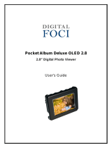 Digital Foci Pocket Album Deluxe OLED 2.8 User manual