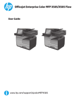 HP X585dn User manual