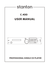 Stanton C.400 User manual