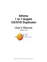 ILY Enterprise CD/DVD Duplicator User manual
