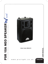 W Audio PSR-10A NEO User manual