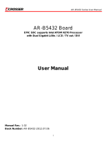 Acrosser Technology AR-B5432 Owner's manual