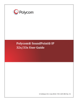 Polycom SoundPoint IP 33x User manual