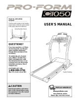 ProForm 995 SEL User manual