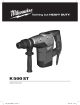 Milwaukee K?500?ST Operating Instructions Manual